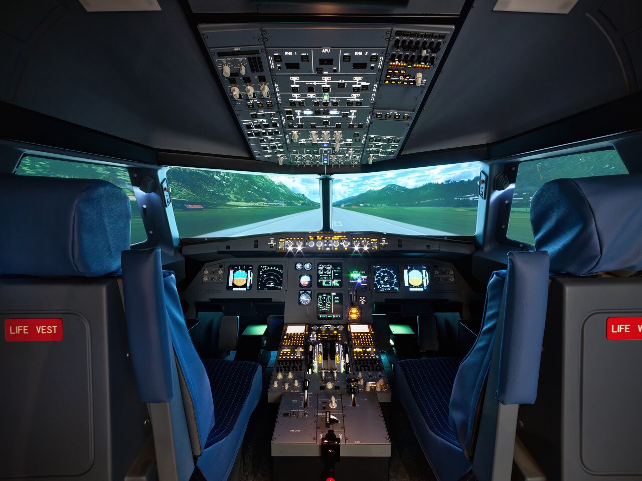Flugzeug Simulation