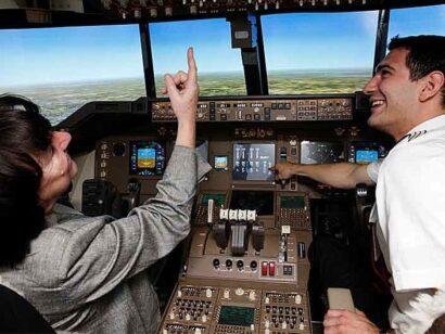 Flugzeug Simulator Köln (Boeing 747 fixed)