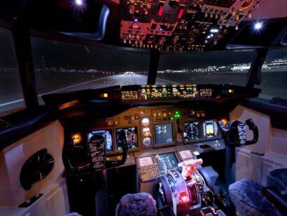 Flugzeug Simulator Frankfurt (Boeing 737 fixed)