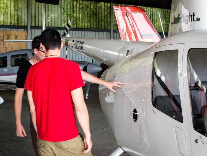Helikopter Schnupperflug
