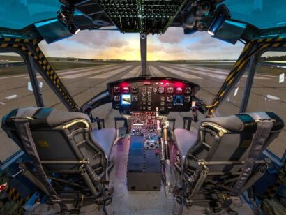 Helikopter Simulator Frankfurt (Bell UH-1 fixed)