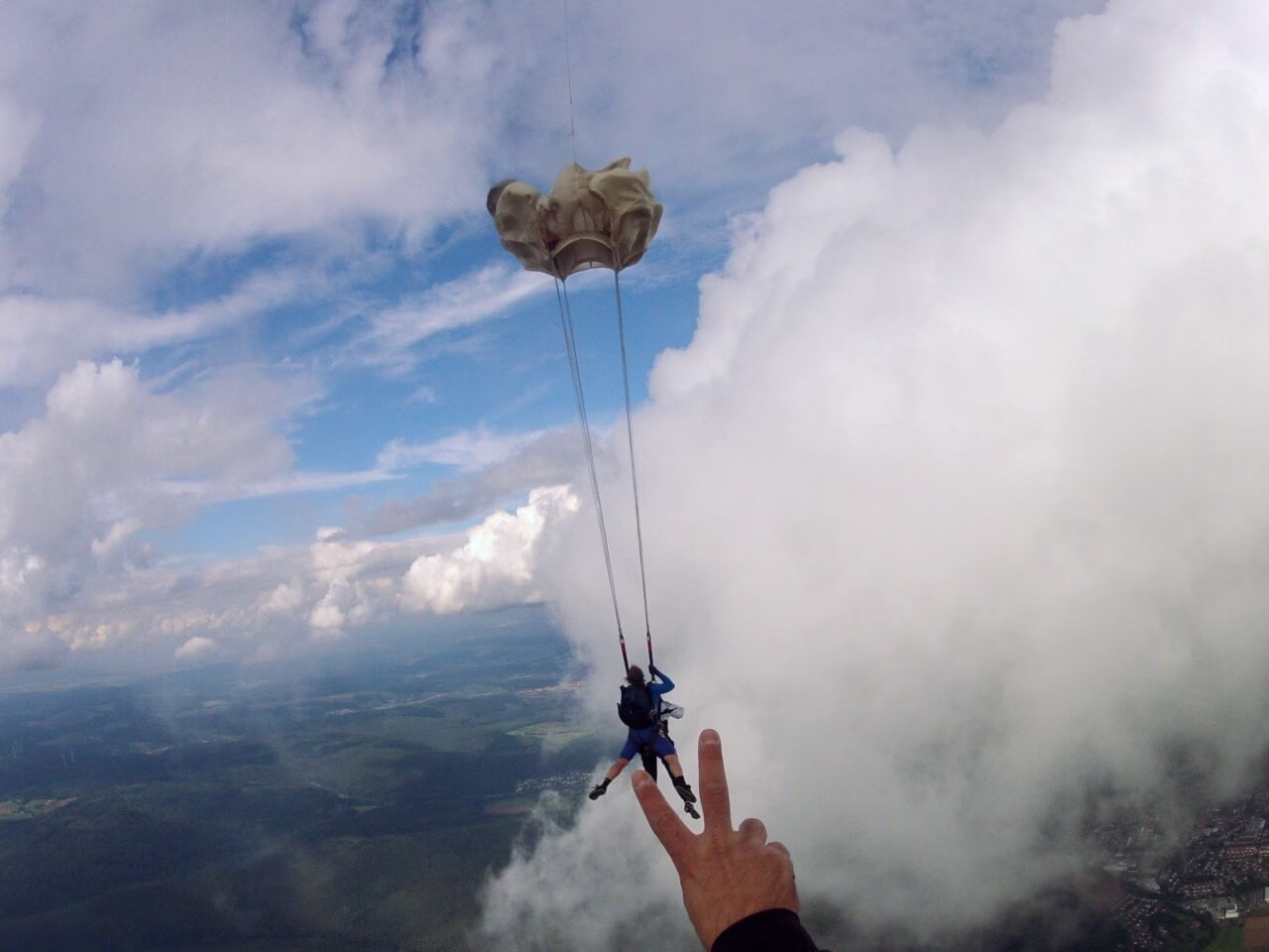 Tandemsprung Mosbach 3000-4000m – Bild 3