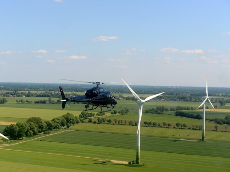 hubschrauber start