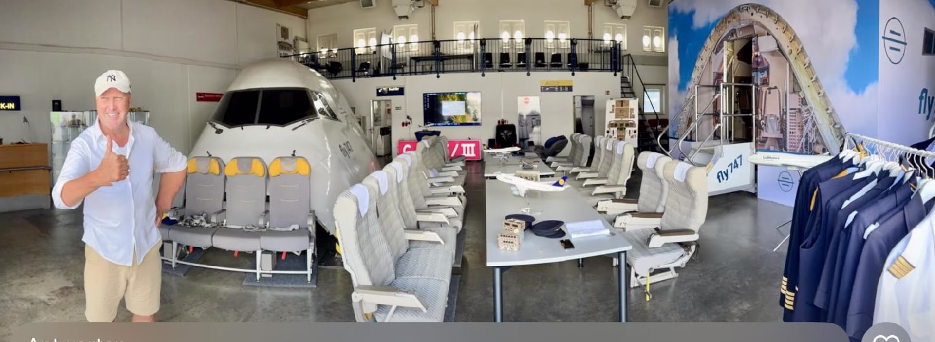 Flugzeug Simulator Bensheim (Boeing 747 fixed) – Bild 2